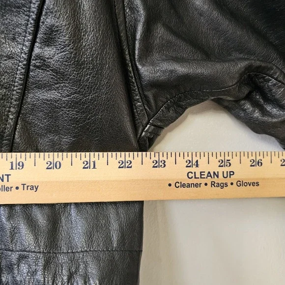 Wilsons‎ Leather Coat Jacket Men's Size Medium Thinsulate Quilted Liner Vintage - Picture 11 of 12